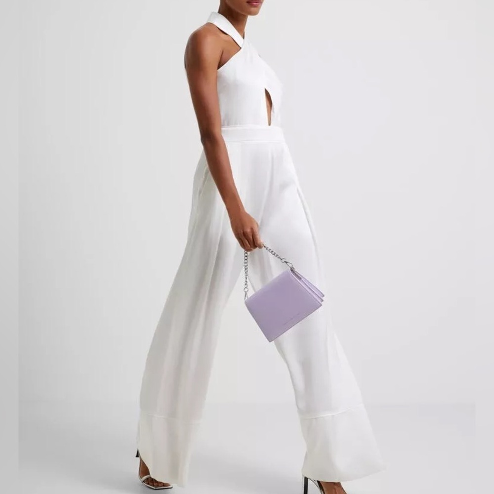 NWT French Connection Harlow Satin Jumpsuit